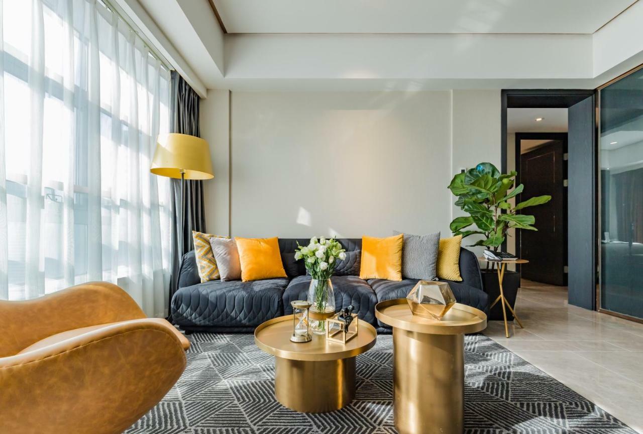 Tianfu In Service Apartement Chengdu Esterno foto