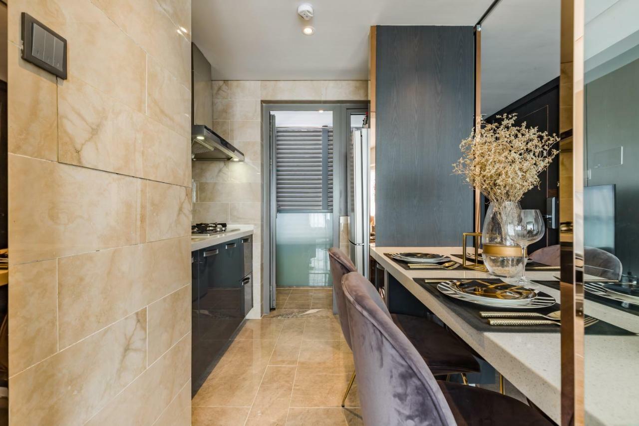Tianfu In Service Apartement Chengdu Esterno foto
