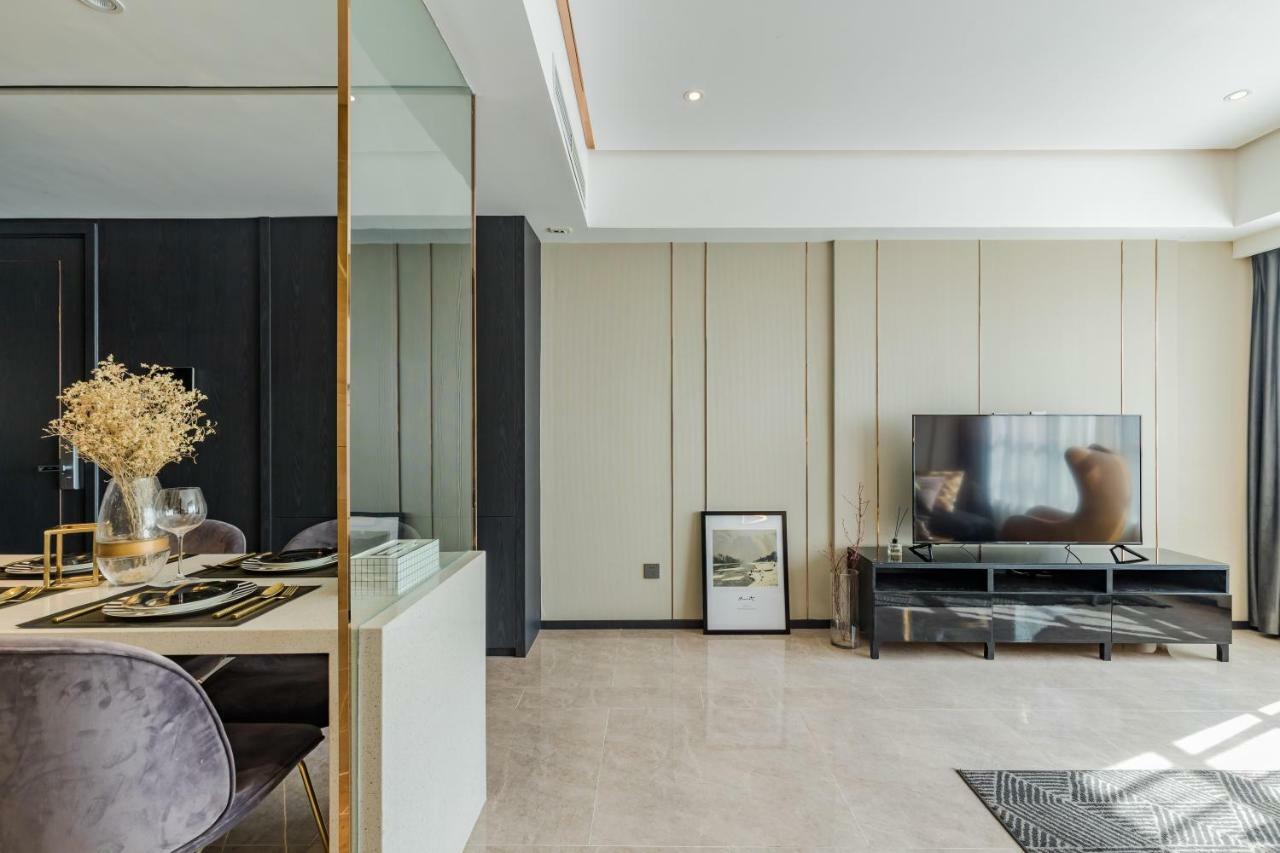 Tianfu In Service Apartement Chengdu Esterno foto