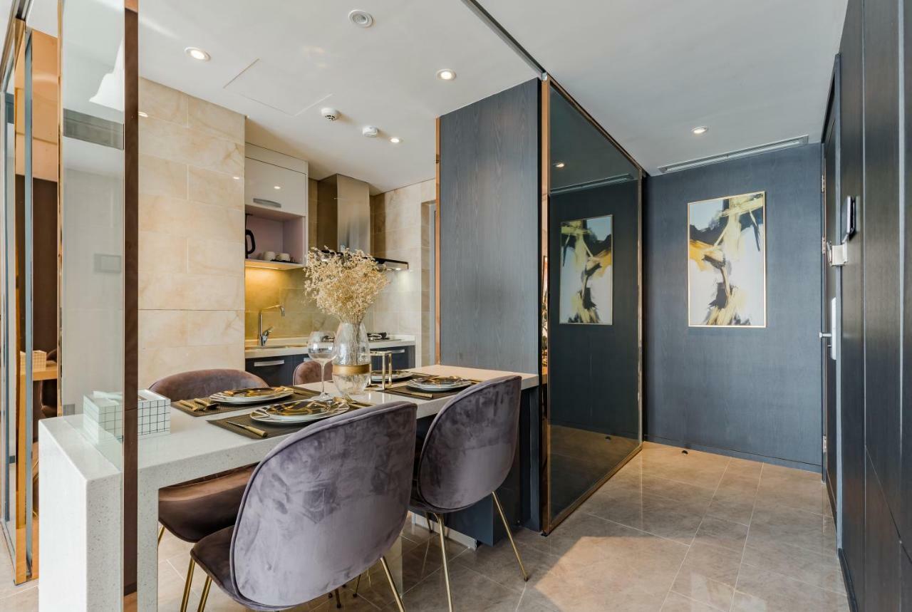 Tianfu In Service Apartement Chengdu Esterno foto