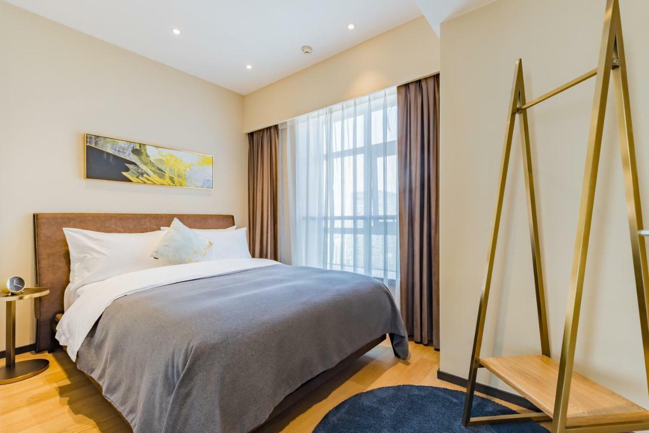 Tianfu In Service Apartement Chengdu Esterno foto
