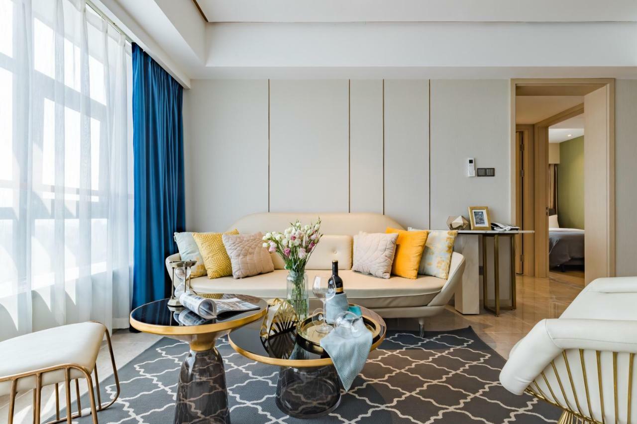 Tianfu In Service Apartement Chengdu Esterno foto